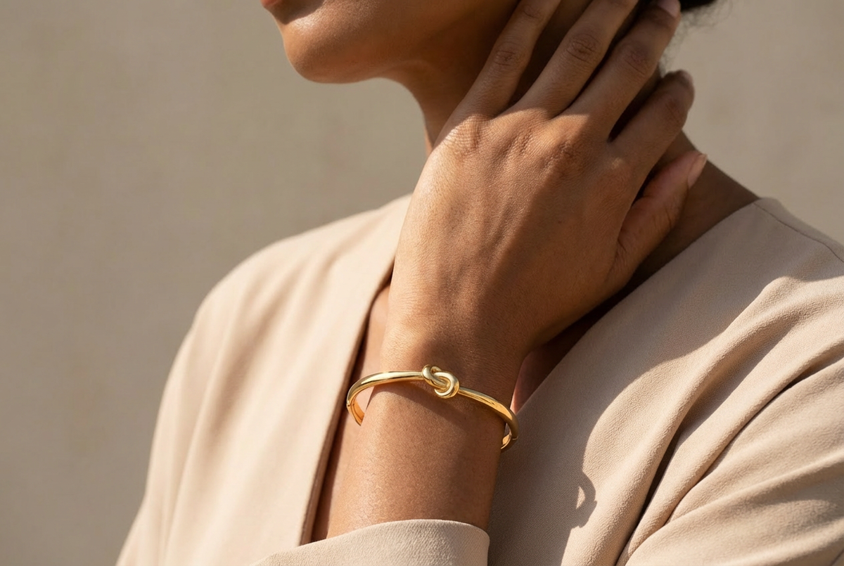 Bracelet Jonc Nœud - SORELYA