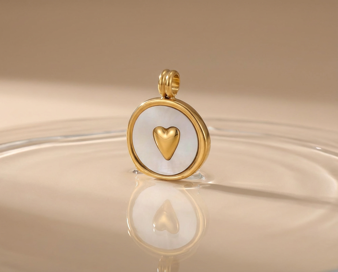 Charms Cœur & Symboles SORELYA – Personnalise Ton Collier