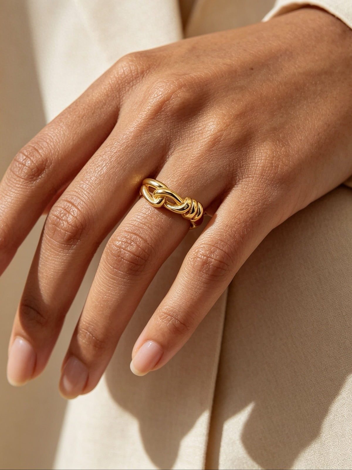 Bague Noeud Minimaliste - SORELYA