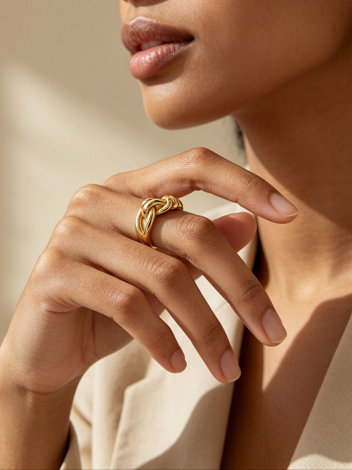 Bague Noeud Minimaliste - SORELYA