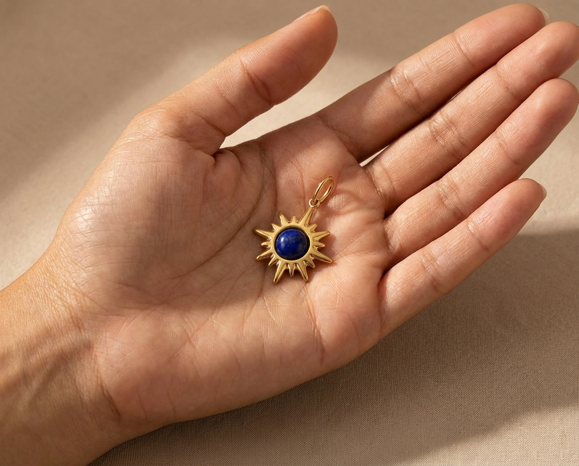 Pendentif Étoile Doré – SORELYA