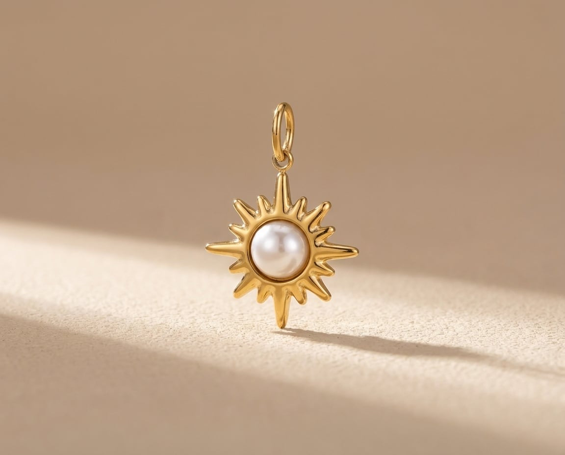 Pendentif Étoile Doré – SORELYA