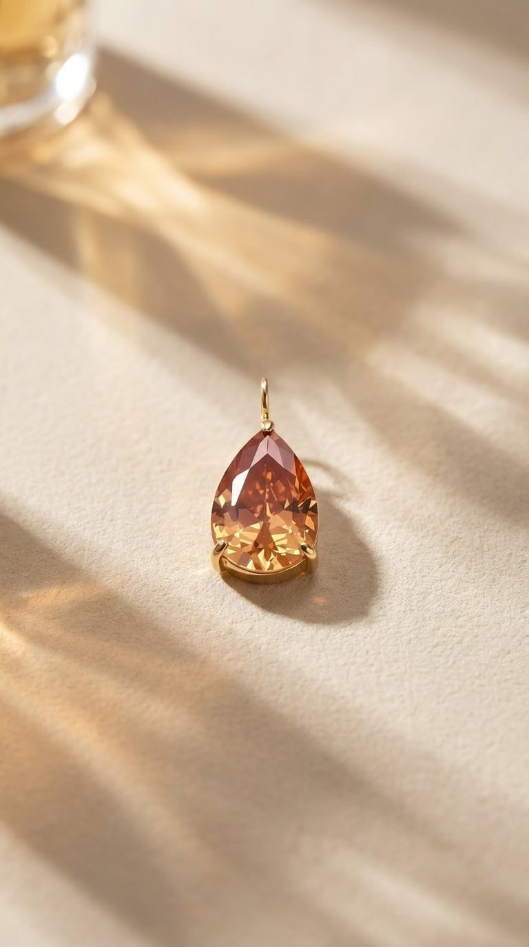 Pendentif Goutte Coloré - SORELYA